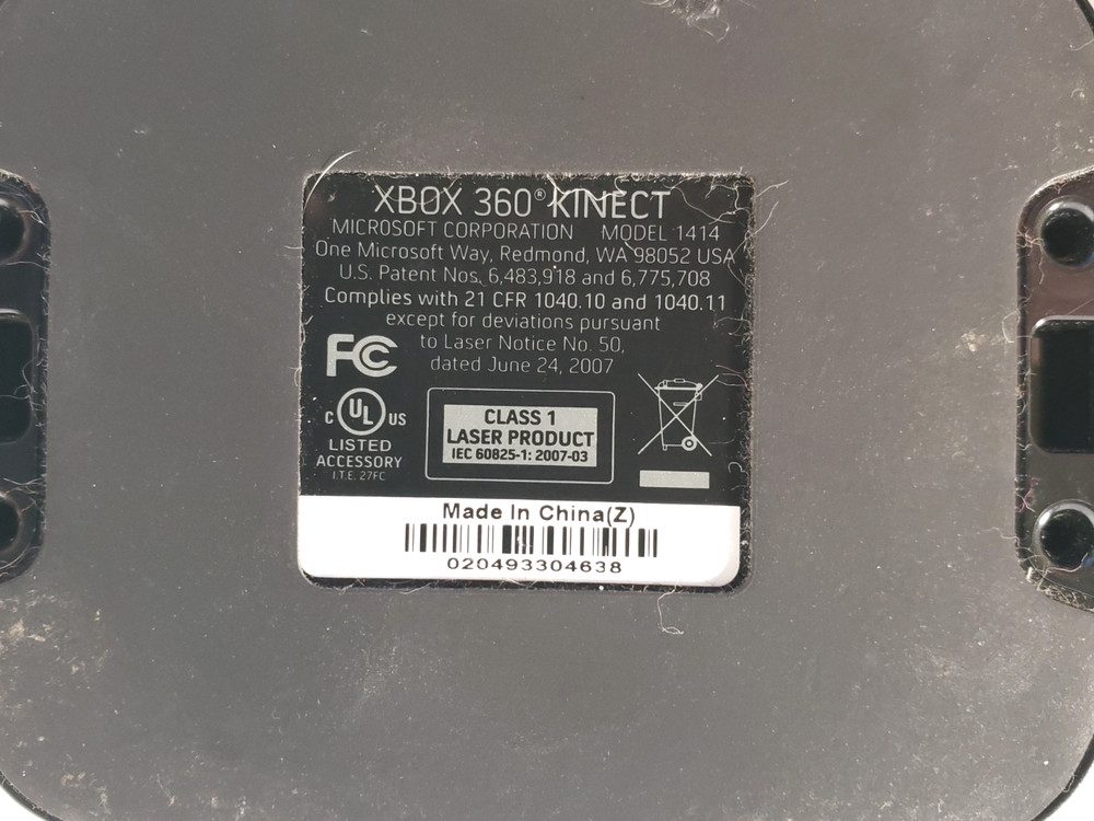 Microsoft Xbox 360 Kinect [Model 1414] Kinect Sensor Bar Camera OEM - Tested