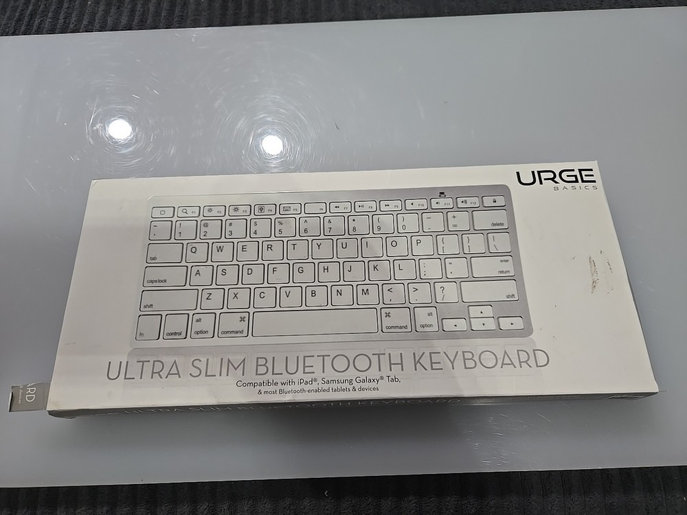 Urge Ultra Slim Bluetooth Keyboard.