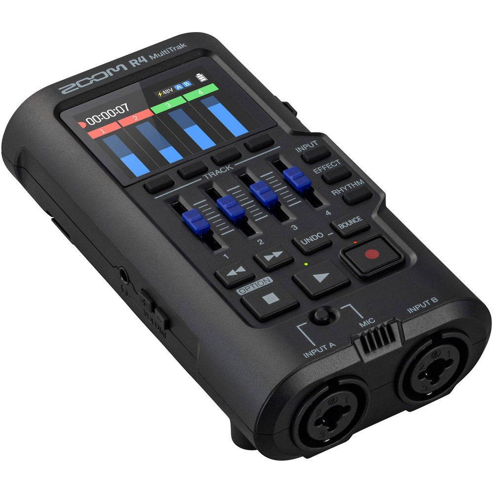 Zoom R4 MultiTrak 32-Bit Float 4-Track Recorder and USB Audio Interface
