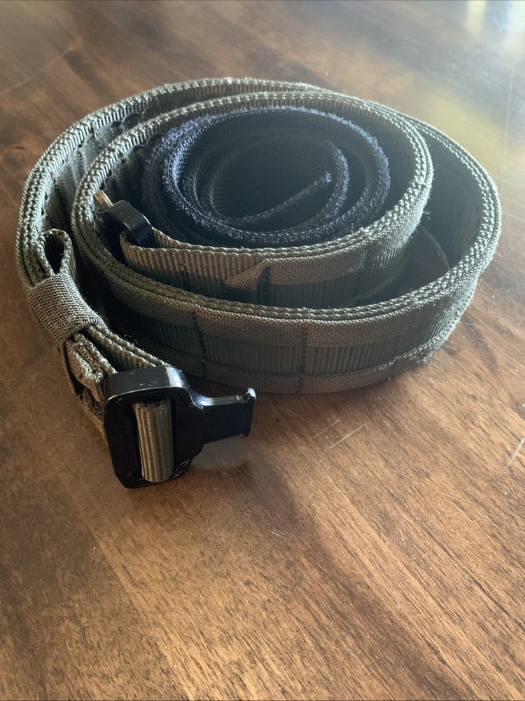 KRYDEX Tactical Belt 1.75 inch Inner Outer Quick Release Nylon Medium