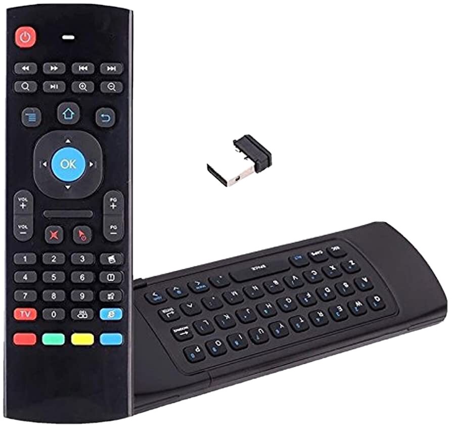 MX3 2.4G Portable Mini Wireless Remote Control Keyboard & Air Mouse