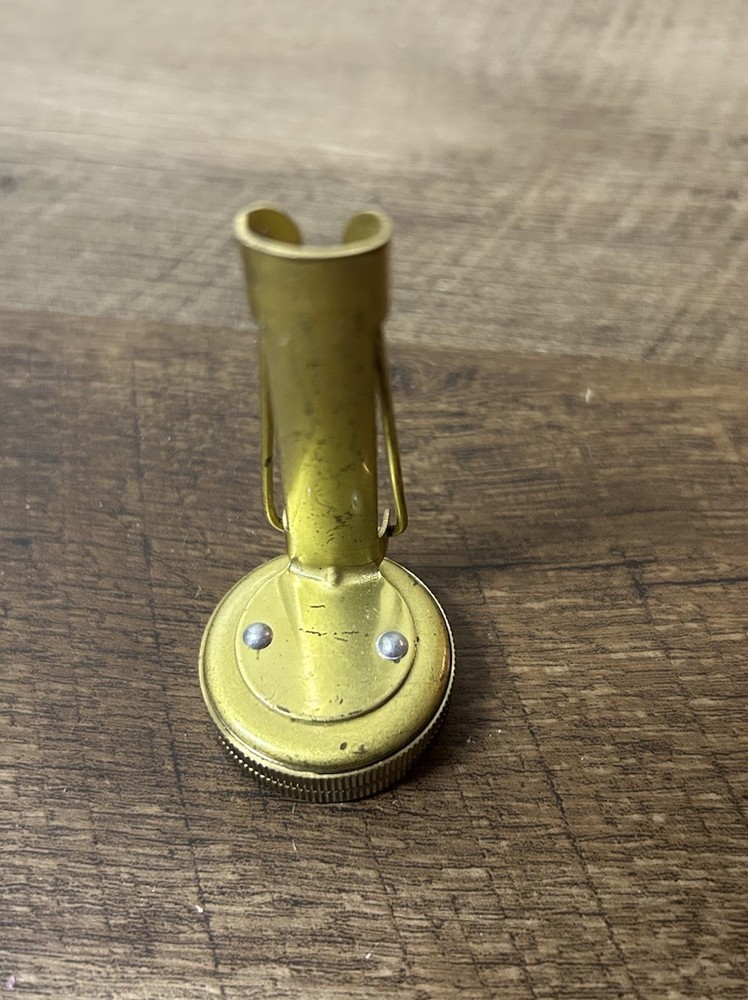 Vintage Pin-On Brass Compass