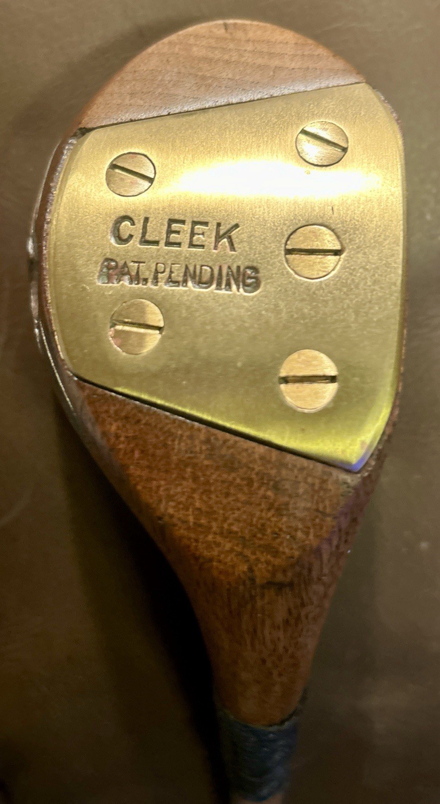 RARE Antique Vintage Geo Bowen Patent Pending CLEEK