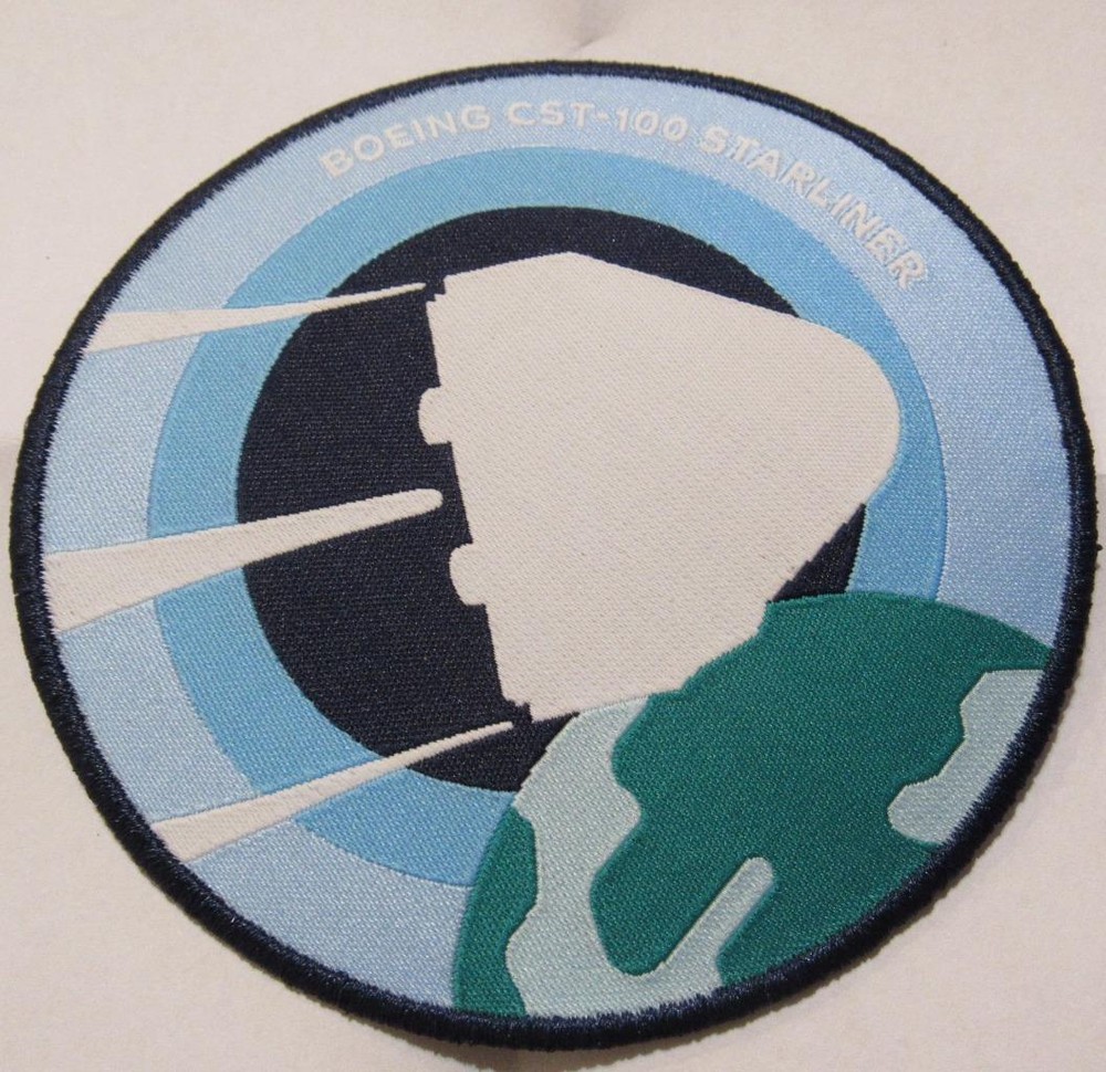 BOEING STARLINER CST-100 RETURN FROM SPACE IN-FLIGHT CAPSULE PATCH