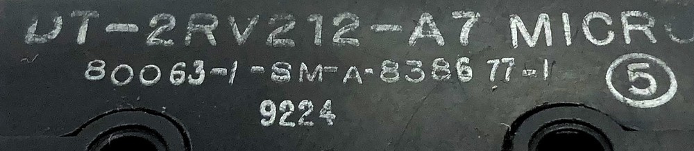 Micro Switch Limit Switch DT-2RV212-A7 NOS