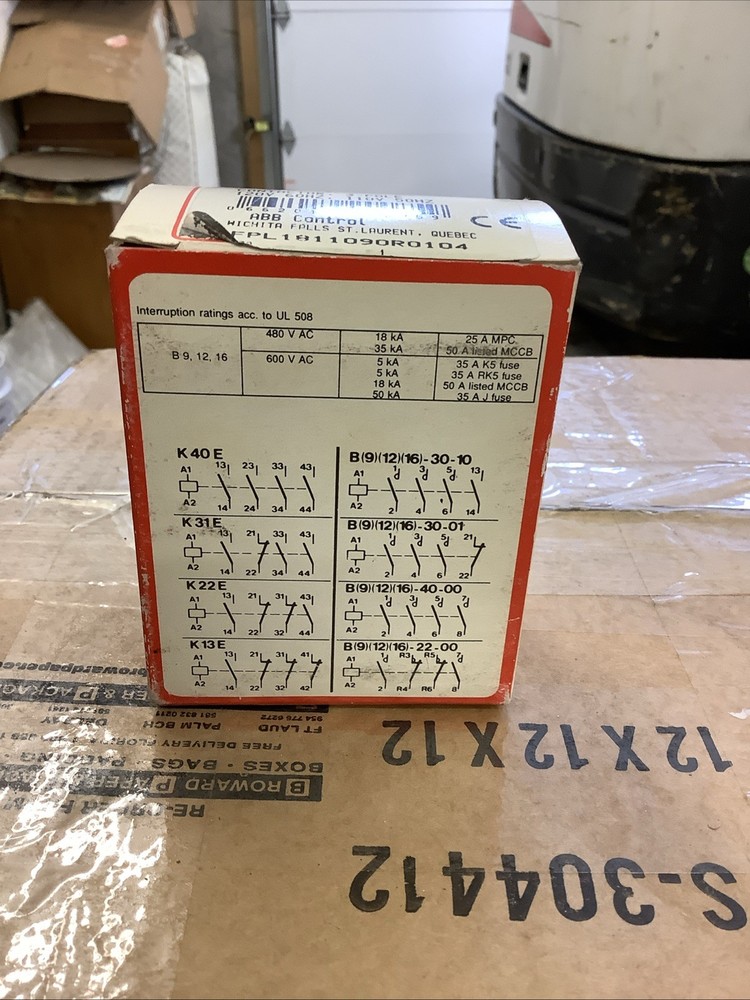 ABB Contactor B16C-1 3 Pole