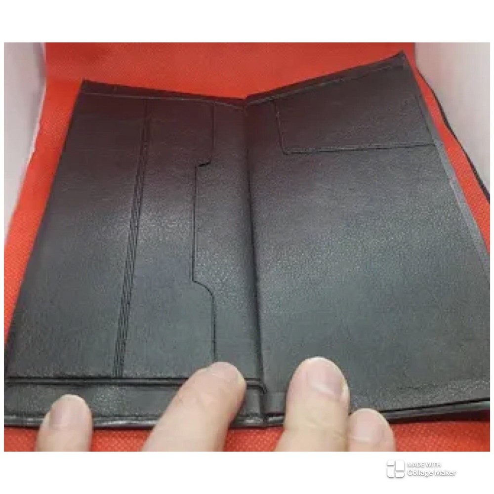 Himber Wallet Genuine Leather plus instructions Magic Switch Wallet