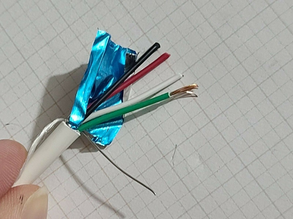 Superior Essex 22/4C Shielded Control/Security/Audio Cable Plenum CMP White/50ft