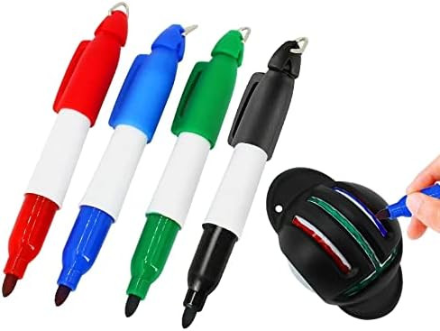 8 Pack Precision Golf Ball Marker, Upgrade Accessories, 4 Ball...