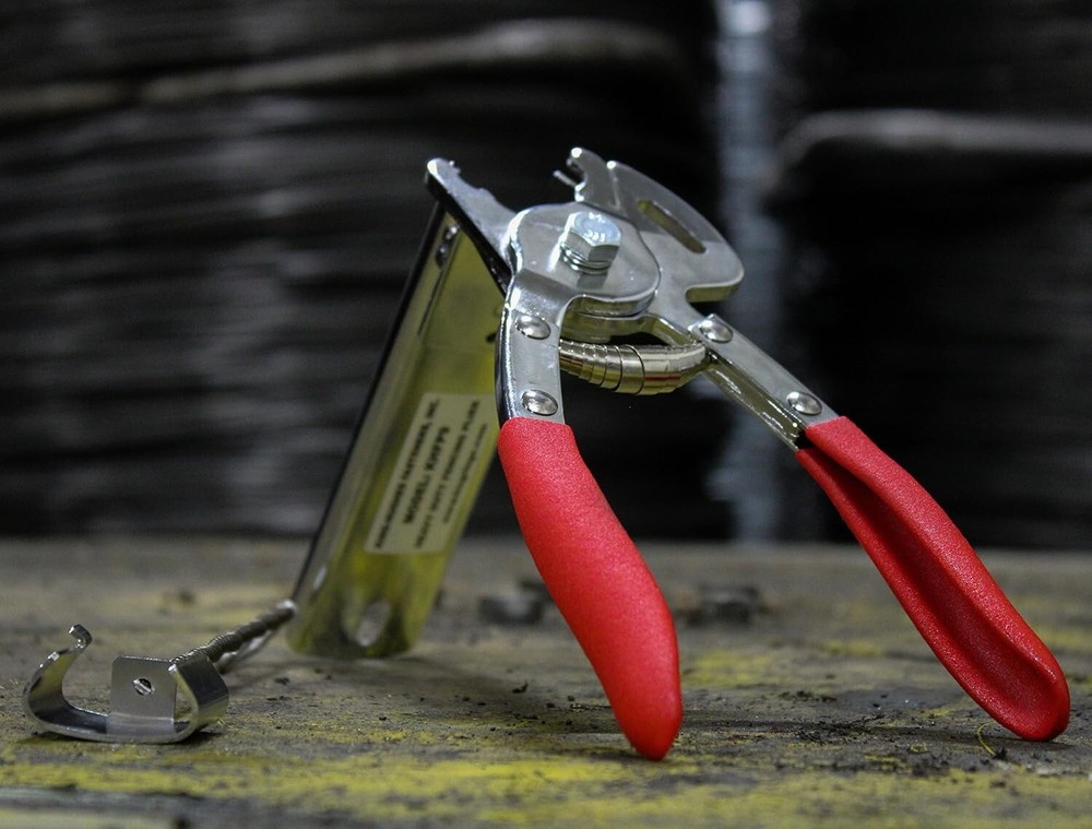 KHFP9 Plier Tool for Installing Chain link fence, hanging signs, windscreen, ect