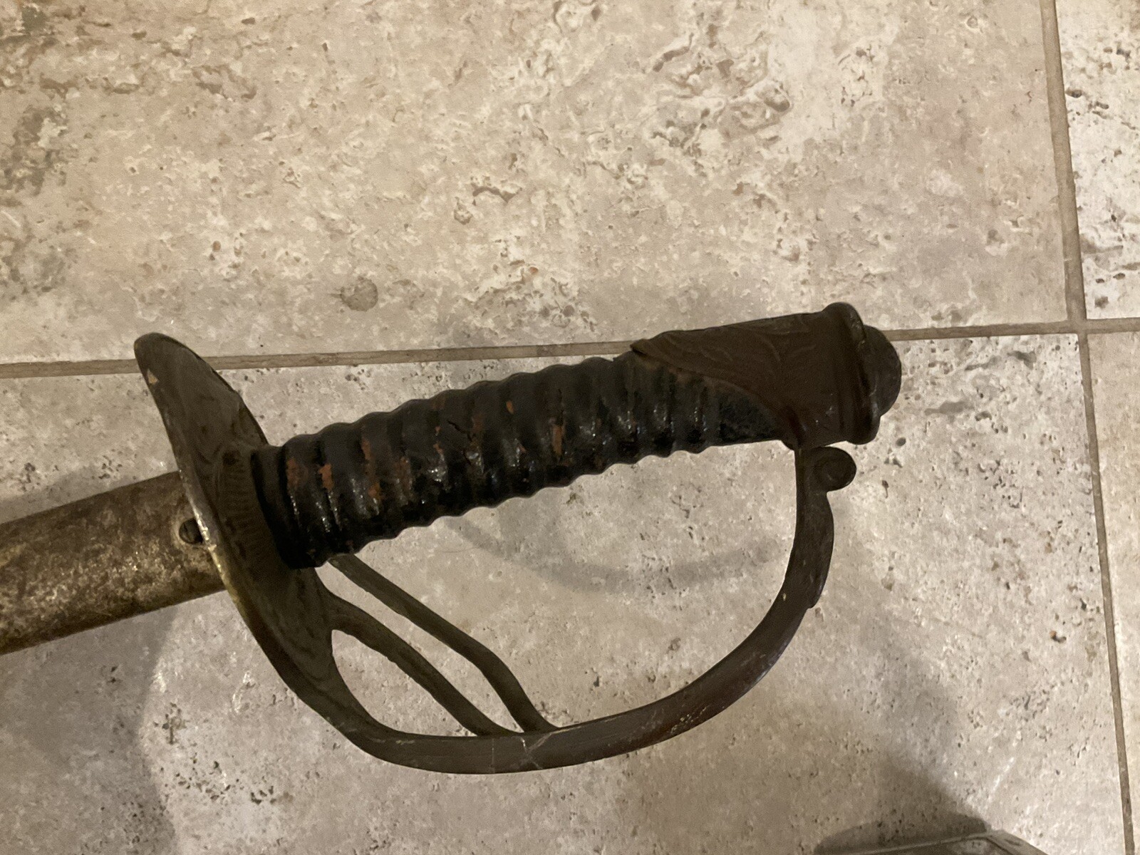 ORIGINAL INDIAN WARS 1800S CAVALRY SWORD SABER