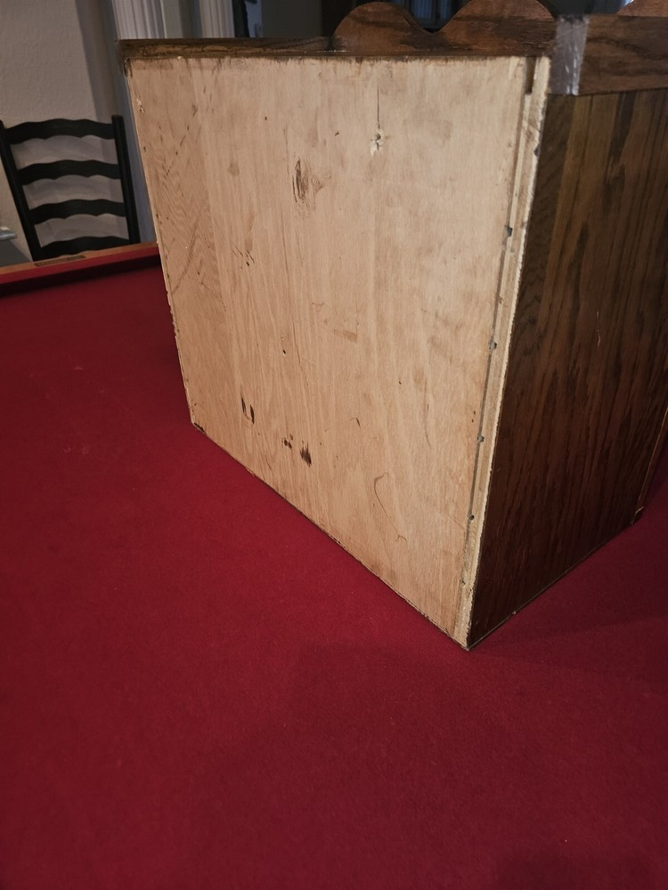 Vintage Desk Top Filing Cabinet