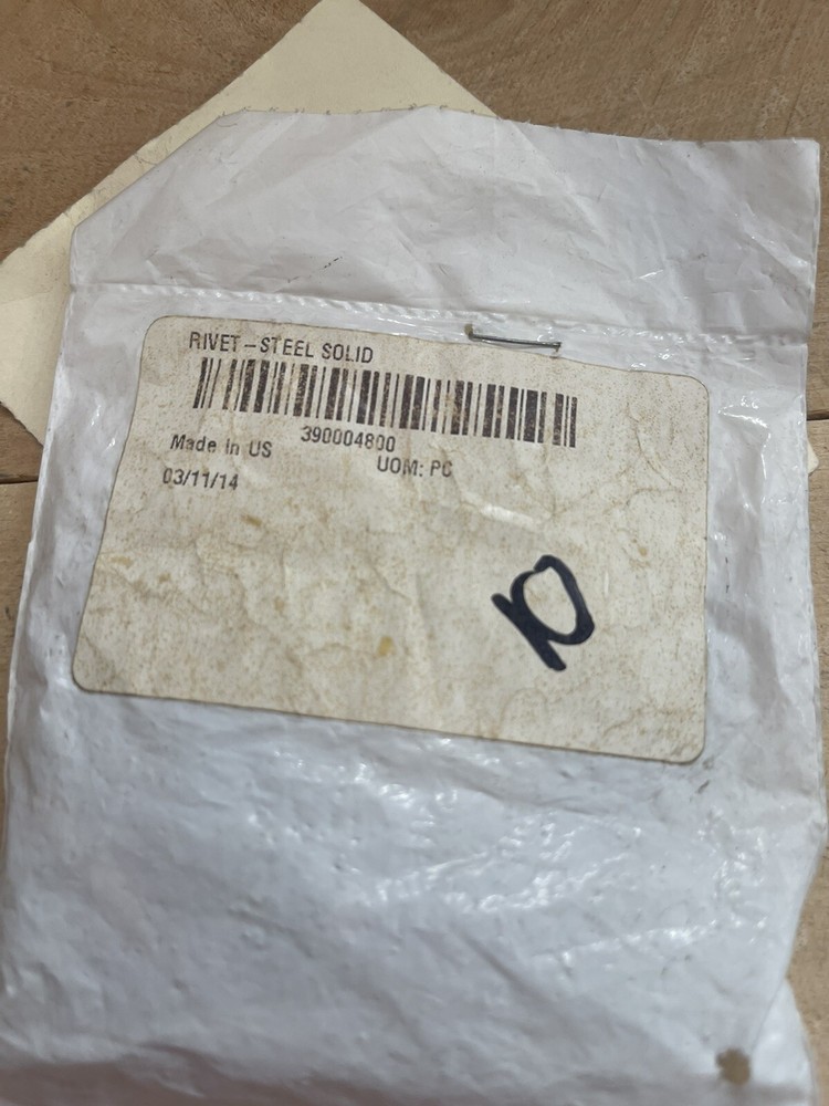 Ski-Doo Rivet-Steel Solid #390004800 Quantity 10