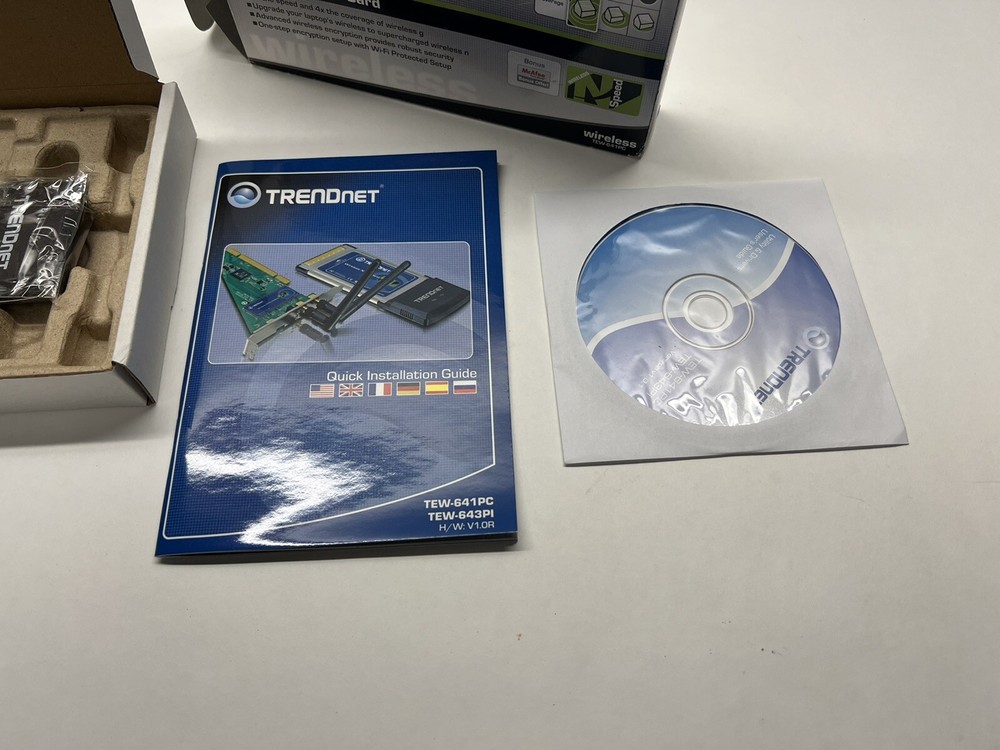 TRENDnet 300Mbps Wireless N PC Card TEW-621PC