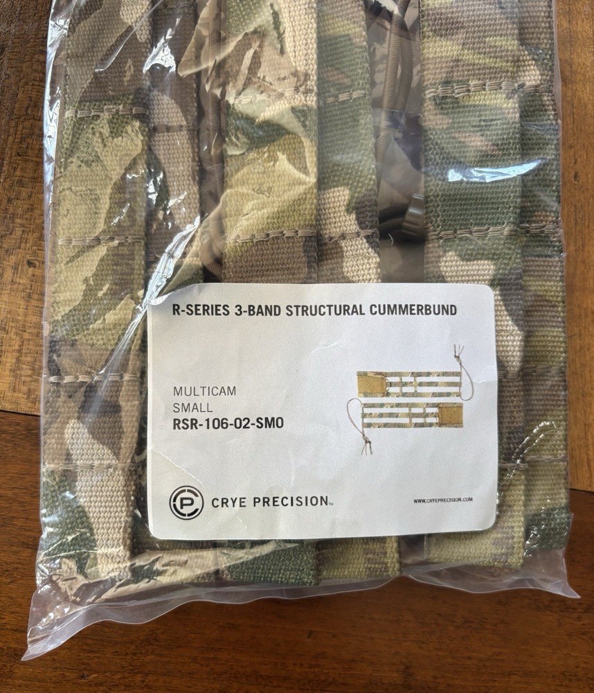Crye Precision JPC R-Series Multicam Structural Cummerbund Size Small NEW