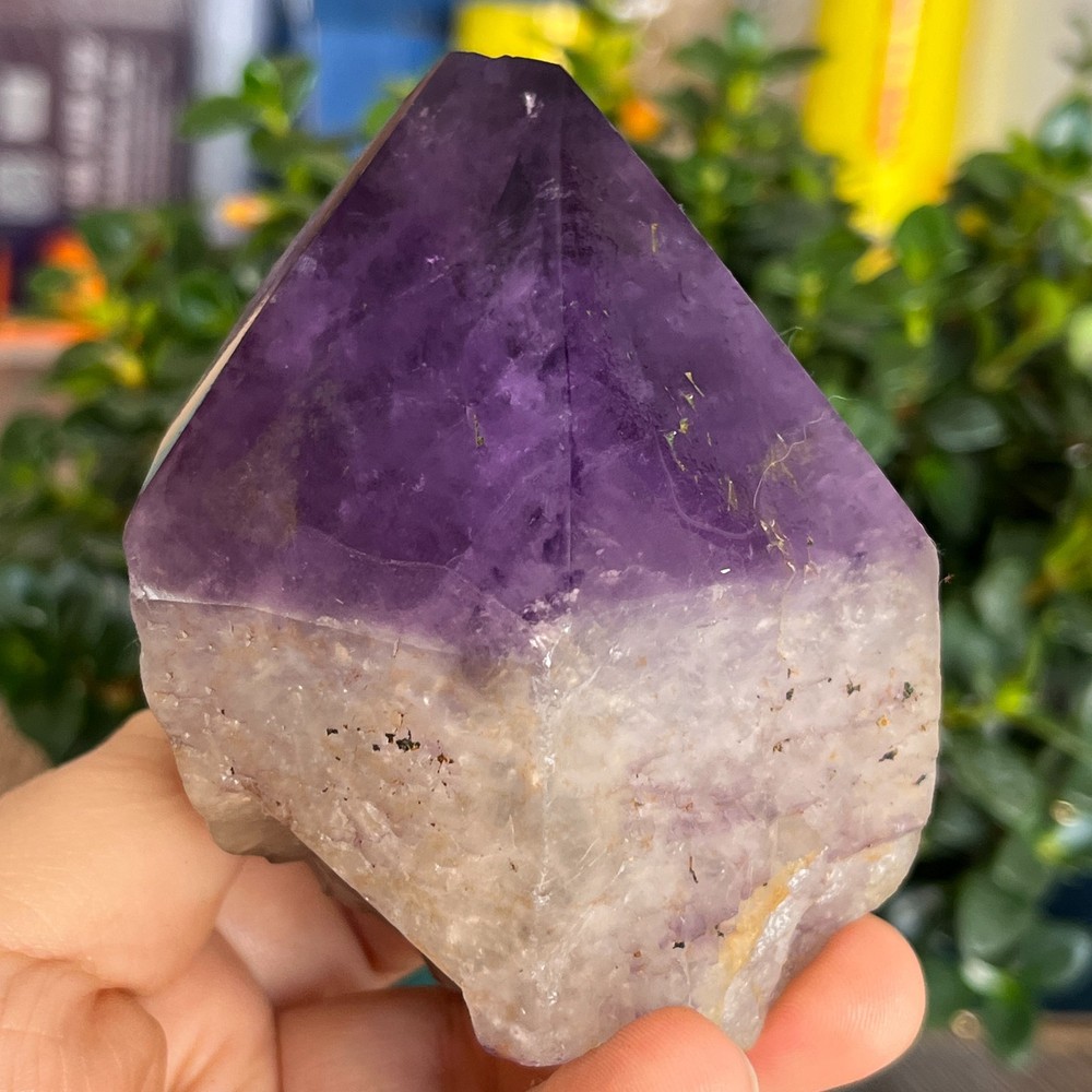 467g Natural Amethyst geode quartz clustercrystal specimen Healing