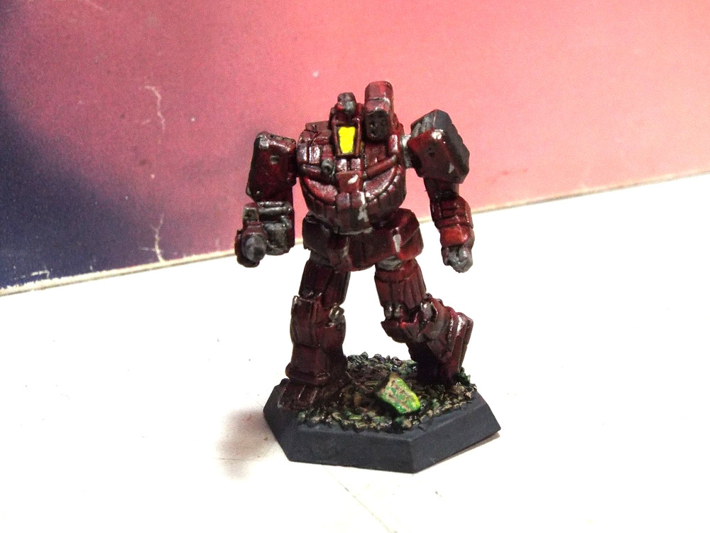 BATTLETECH WOLVERINE MECH (CATALYST, PLASTIC, PAINTED)