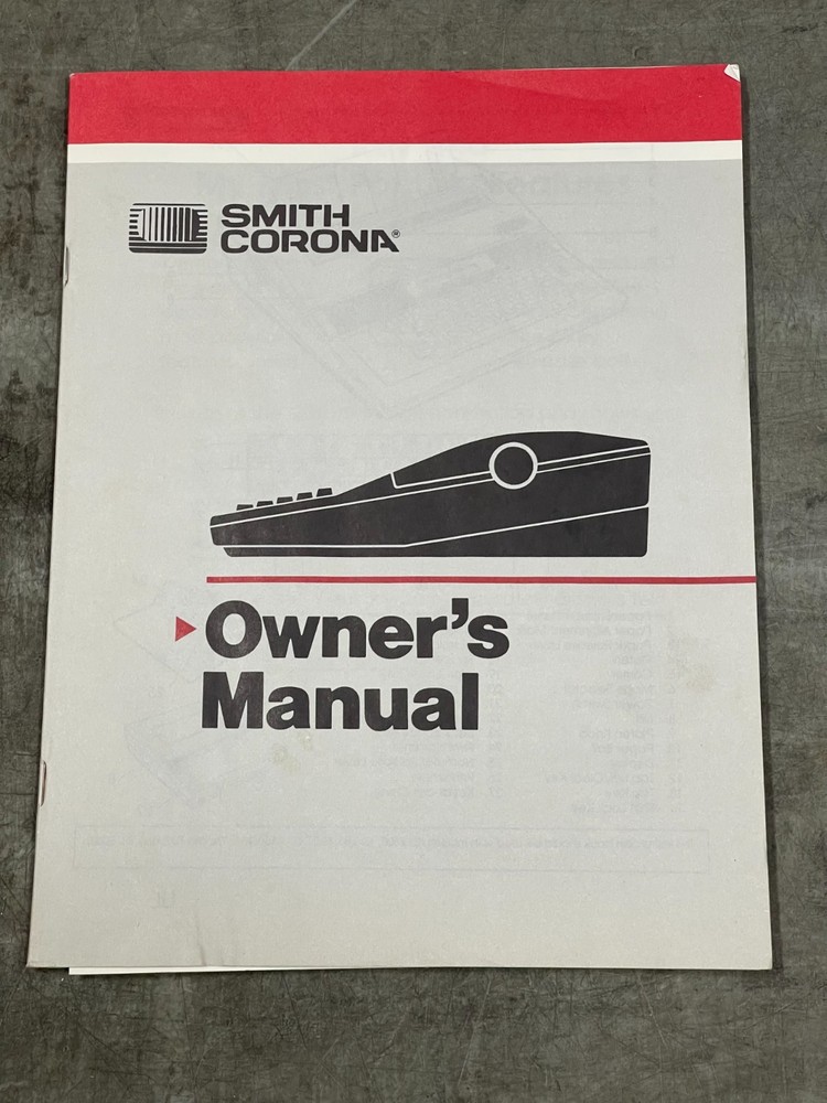 Smith Corona 535 DLD Typewriter