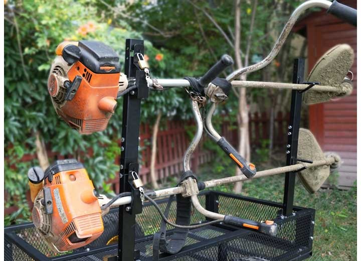 Carry-on Trailer 1077 2-Position Locking Trimmer Rack