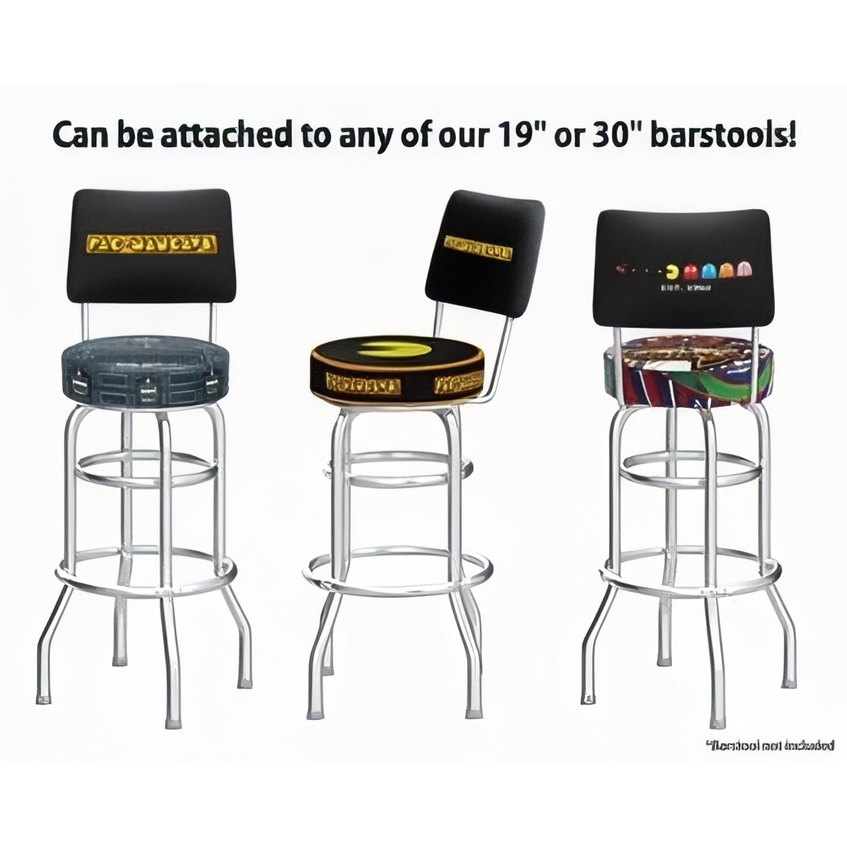 Bandai Namco Pac Man Barstool Backrest Accessory