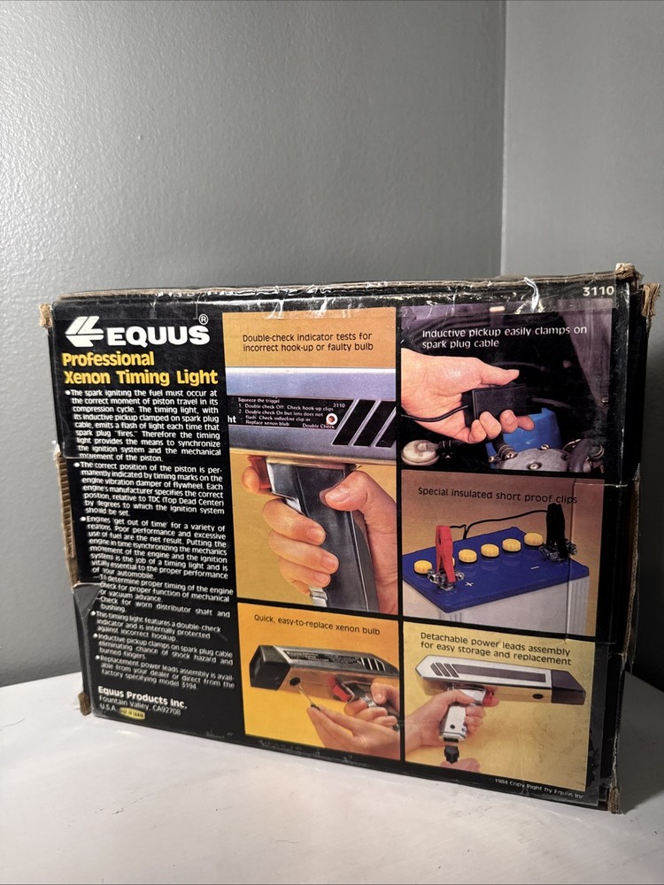 Equus Xenon Inductive Timing Light