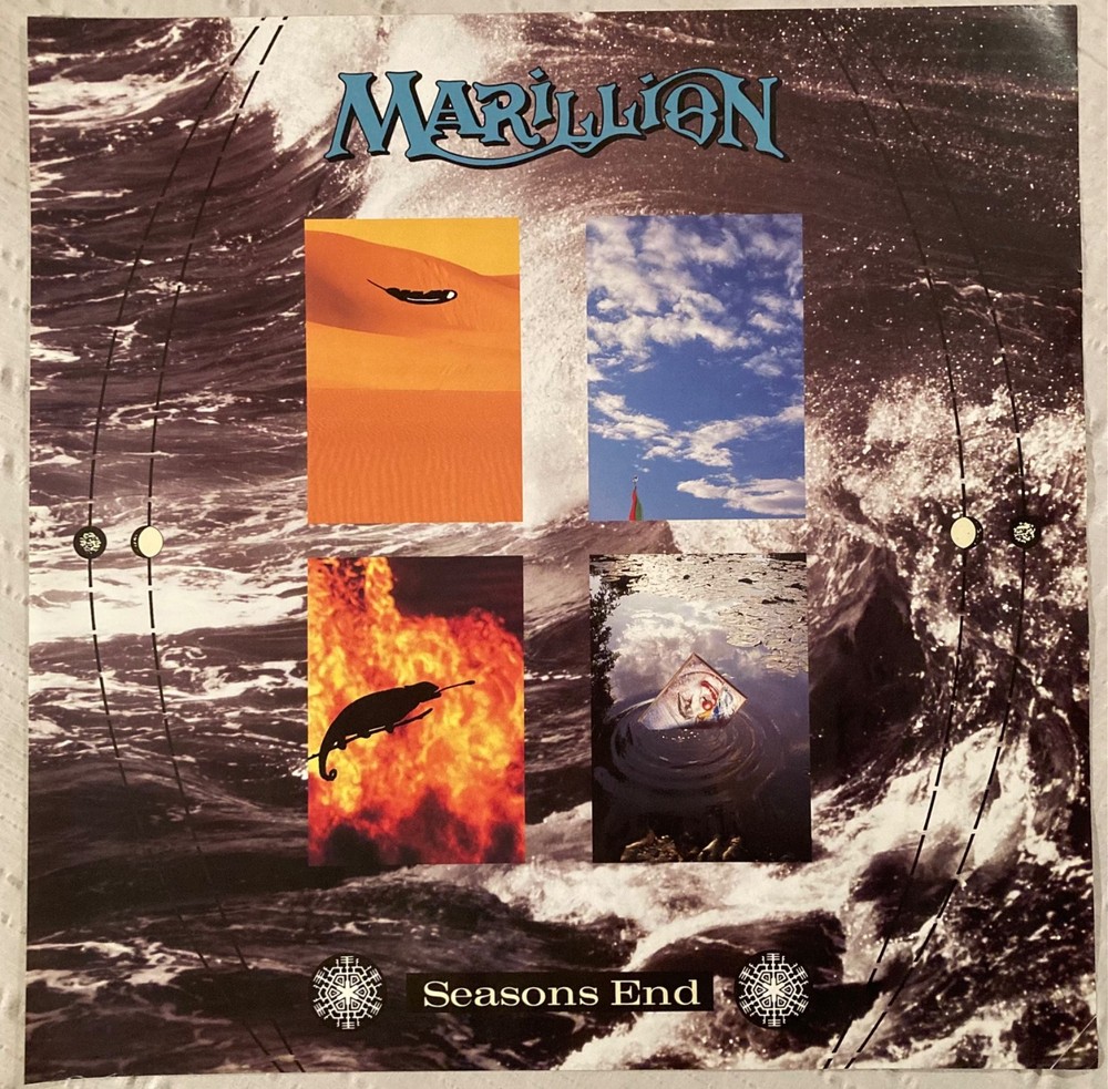 Marillion 1989 Promo Poster Seasons End