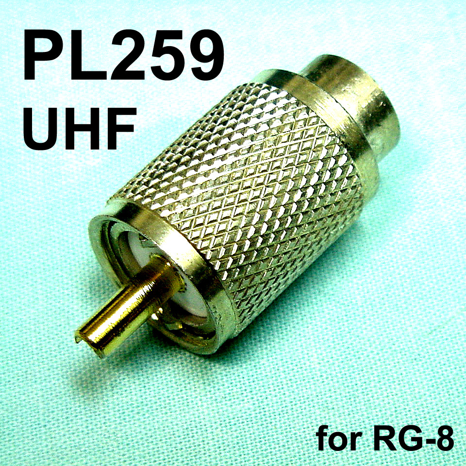 (2) PL-259 UHF Connectors