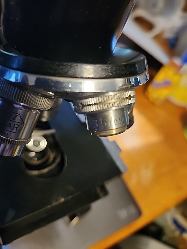 Ernst Leitz Wetzlar Binocular Microscope #413725