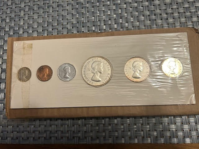 1954 Canada Original Proof Like Mint Coin Set