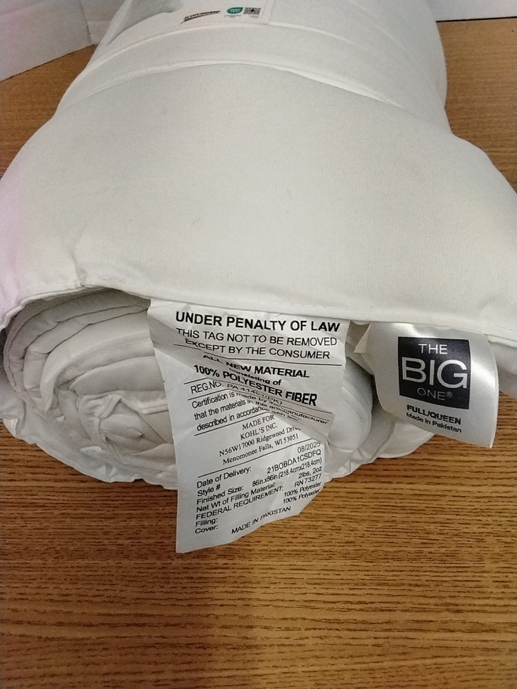 The Big One Reversible Down-Alternative Comforter