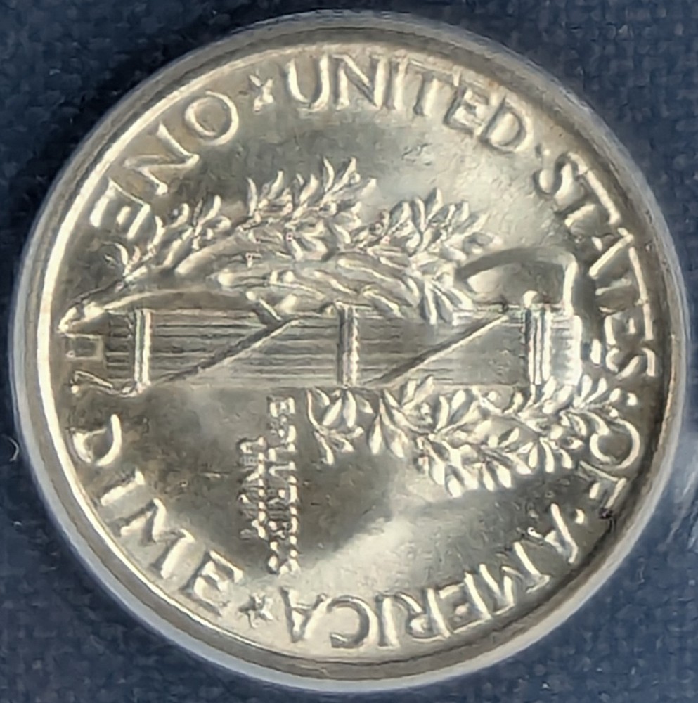 1940 10C Mercury Dime - MS 66 - Full Split Bands