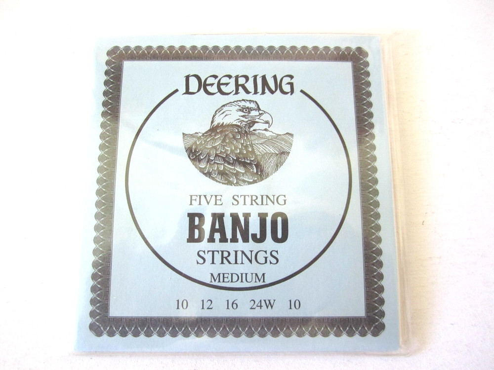 Deering 5 String Banjo Strings (Medium Gauge)