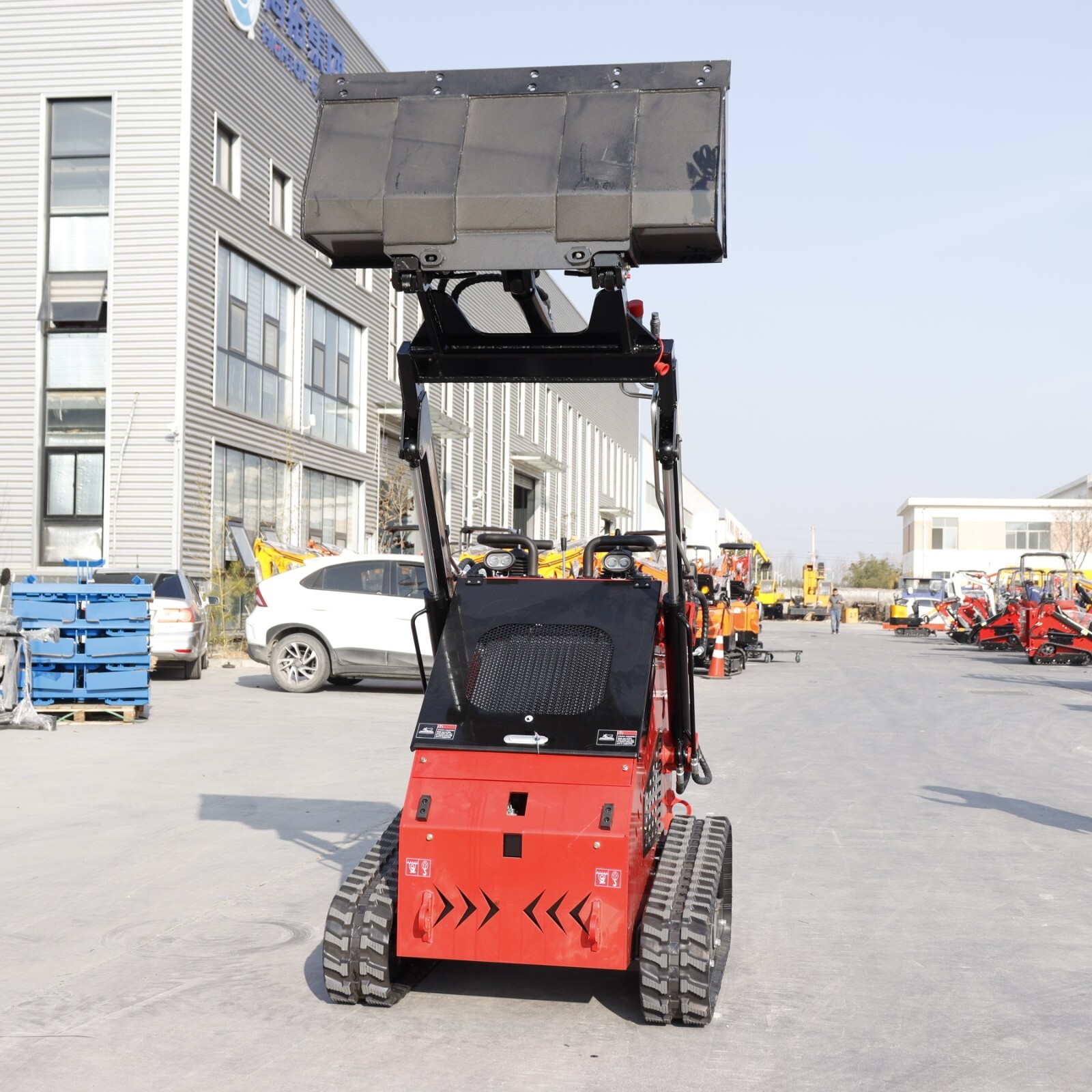 FREE SHIPPING 2025 Mini Skid Steer Loader 13.5HP EPA B&S Petrol Engine USA STOCK