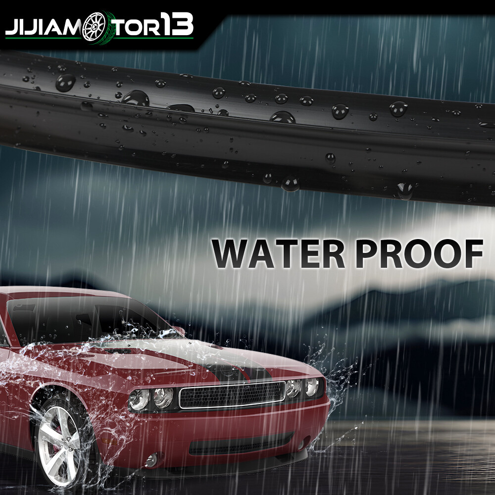 Fit For Dodge Challenger 2008-2022 Front Hood Bumper Weatherstrip Seal & Rivets