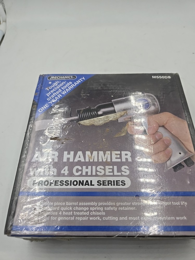 Performance Tool M550DB Air Hammer With 4 Chisels