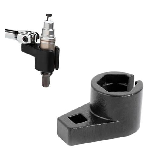 Offset Oxygen Sensor Socket, 3/8-Inch Drive by 7/8-Inch 22 mm O2 Sensor