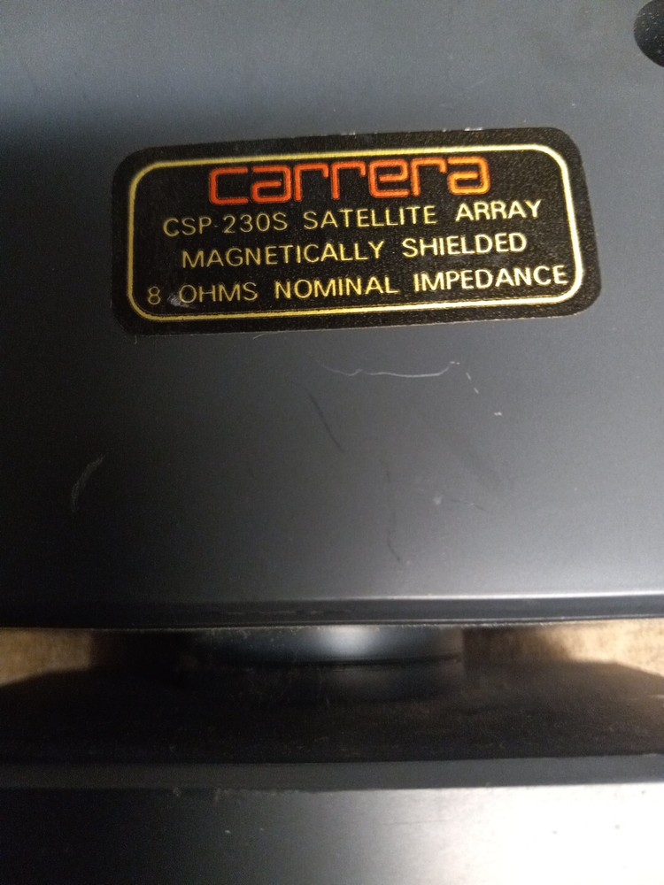 Carrera CSP 230S Satellite Array Speaker Pair