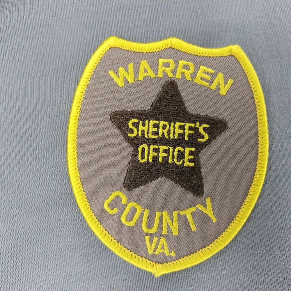 Warren County Sheriff's Office VA Virginia 3.5" Patch