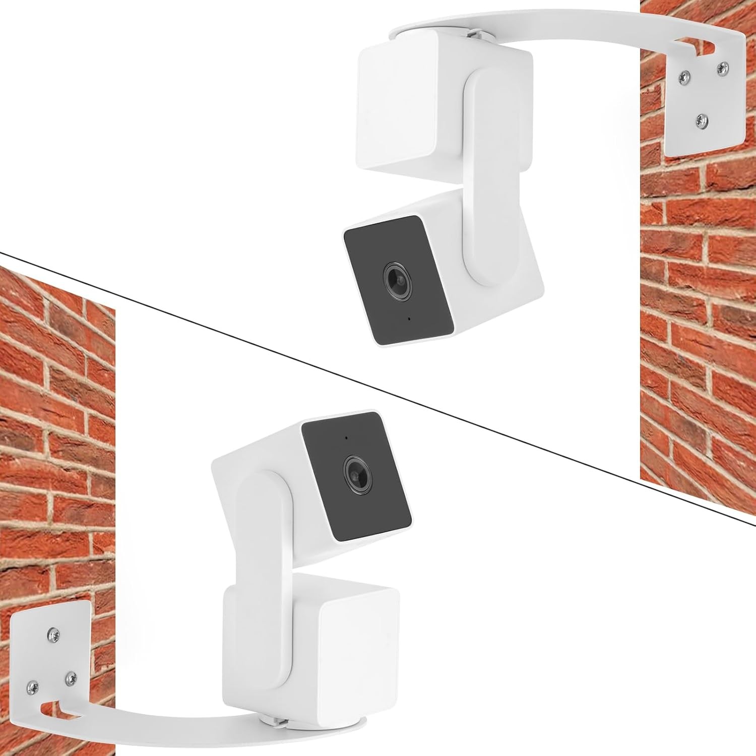 2pack Corner Camera Wall Mount For Wyze Cam Pan V3/wyze Cam V4maximum Coverage..