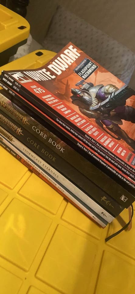 warhammer books lot