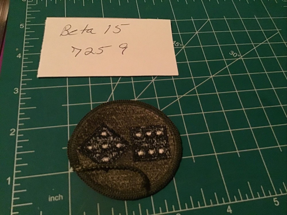 11th U.S. Army Corps Patch Subdued