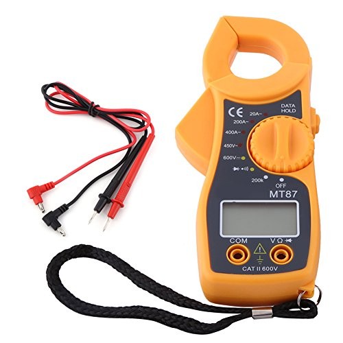 Digital Clamp Multimeter, Digital Clamp Meter AC/DC Voltmeter with Voltage, AC
