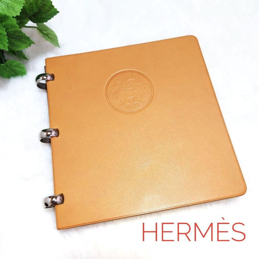 Hermes Leather Notebook - Blank Pages - New Condition