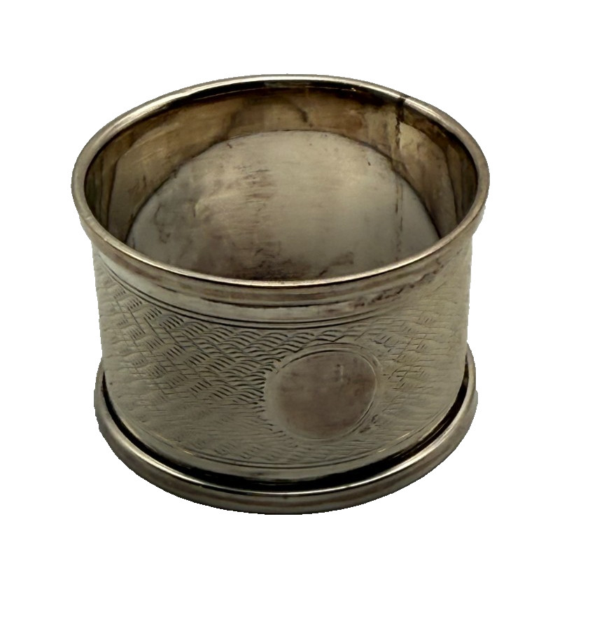 Silver Hallmarked Napkin Ring