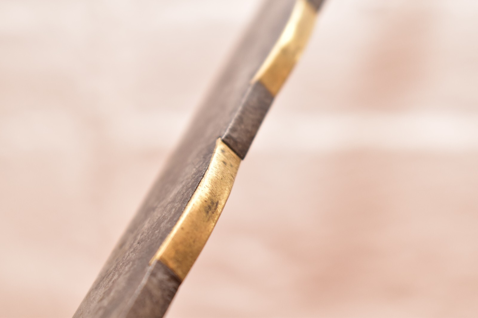 Old South East Asian Mandau Dayak Headhunters Sword Borneo Finely Carved Handle