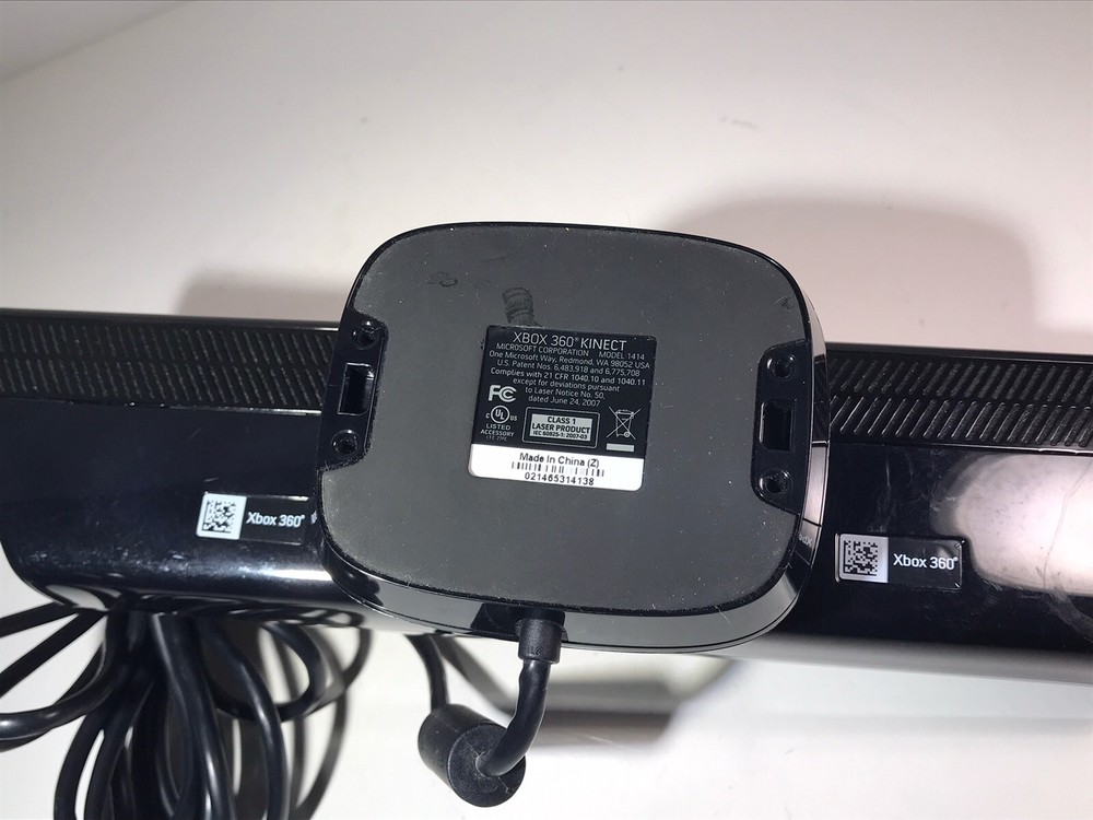 Genuine Microsoft 1414 Xbox 360 Kinect Motion Sensor Bar - Black