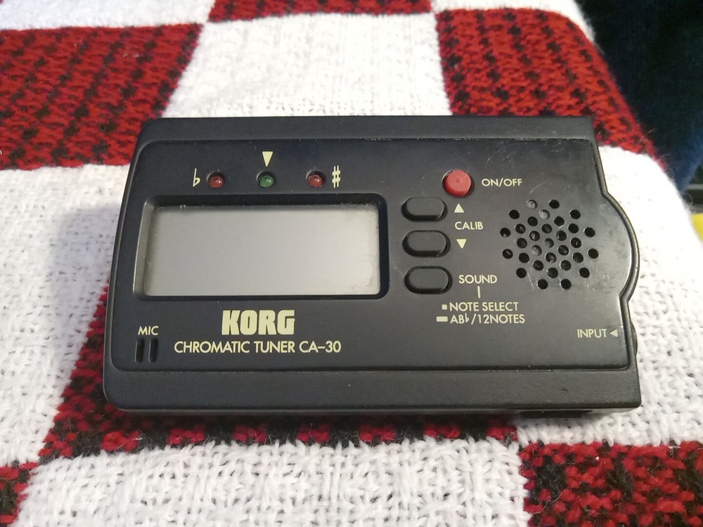 KORG Chromatic Tuner CA-30 Untested