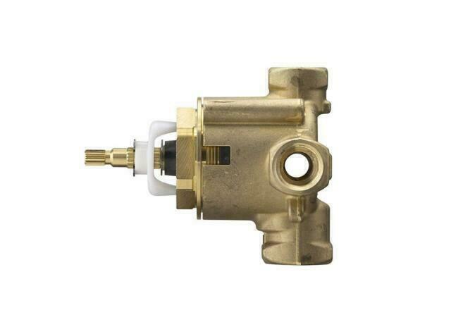 Kohler MasterShower 3/4 Transfer Valve - Brass (K-728-K-NA)