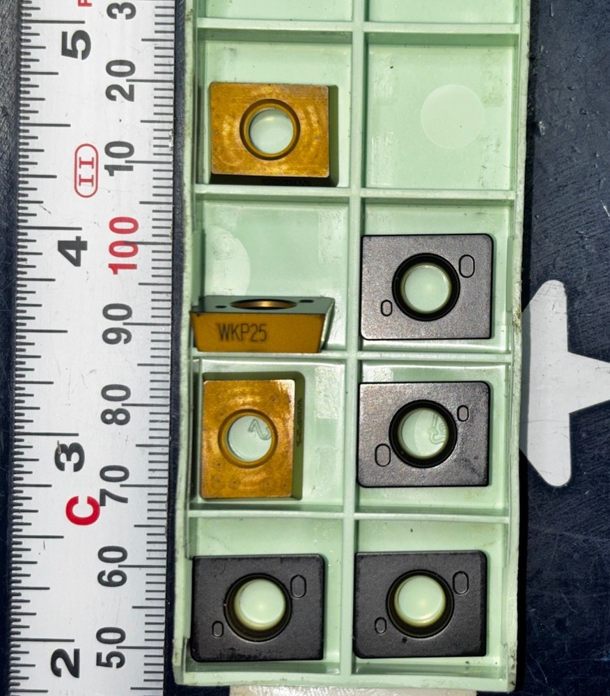 WALTER LPMW150412TR-A27 WKP25 Solid Carbide Milling Insert 5092233 7 Inserts