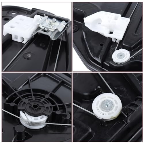 Power Window Regulator with Panel w/o Motor Front Right Passenger Side Front